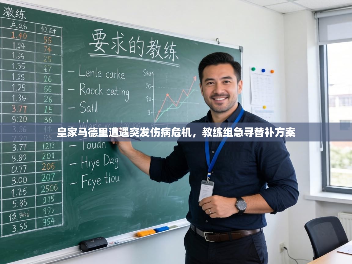 皇家马德里遭遇突发伤病危机，教练组急寻替补方案